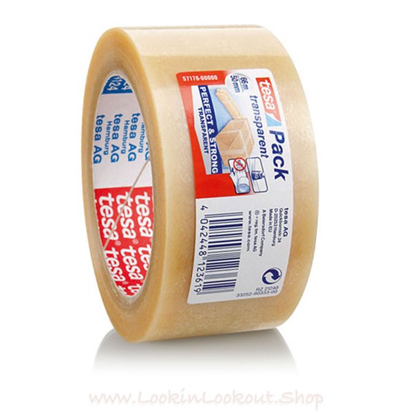 tesa Packband Solid&Strong 66m x 50mm transparent