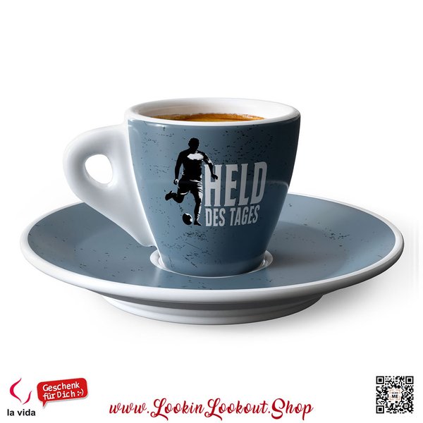 Espresso-Tasse für Dich » Held des Tages «