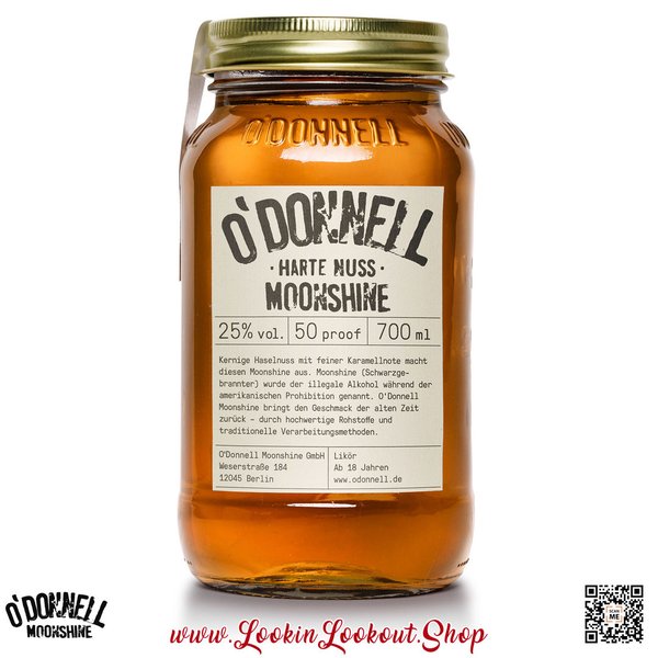O'Donnell Moonshine "Gross" » Harte Nuss « 700ml
